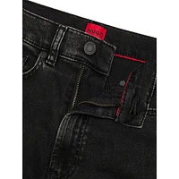 High-Rise Super-Stretch Denim Skinny-Fit Jeans