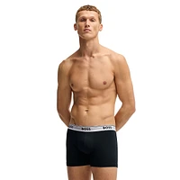 3-Pack Stretch-Cotton Logo Boxer Briefs