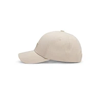 Cotton-Twill Six-Panel Cap with Embroidered Logo