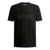 Stretch-Cotton Large Logo T-Shirt