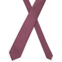 Silk-Blend Jacquard Regular-Cut Tie