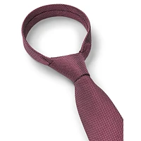 Silk-Blend Jacquard Regular-Cut Tie