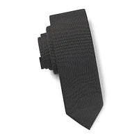 Silk-Blend Micro-Jacquard Regular-Cut Tie