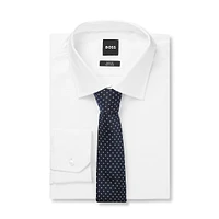 Silk-Blend Jacquard Regular-Cut Tie