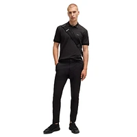 Paddy Cotton Jacquard Polo Shirt