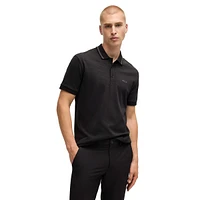 Paddy Cotton Jacquard Polo Shirt