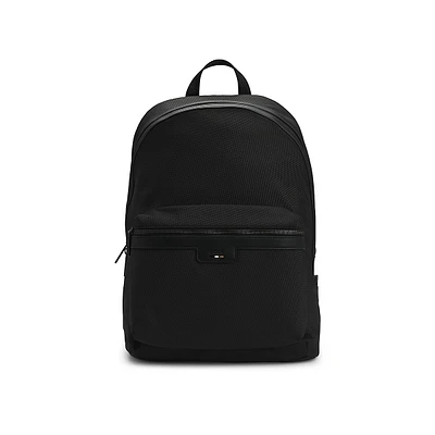 Structured Backpack With Signature Trim