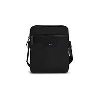 Structured Reporter Bag With Signature Trim