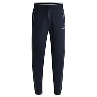 Contrast-Piped Lounge Pants