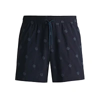 Double-B Monogram Quick-Dry Swim Shorts