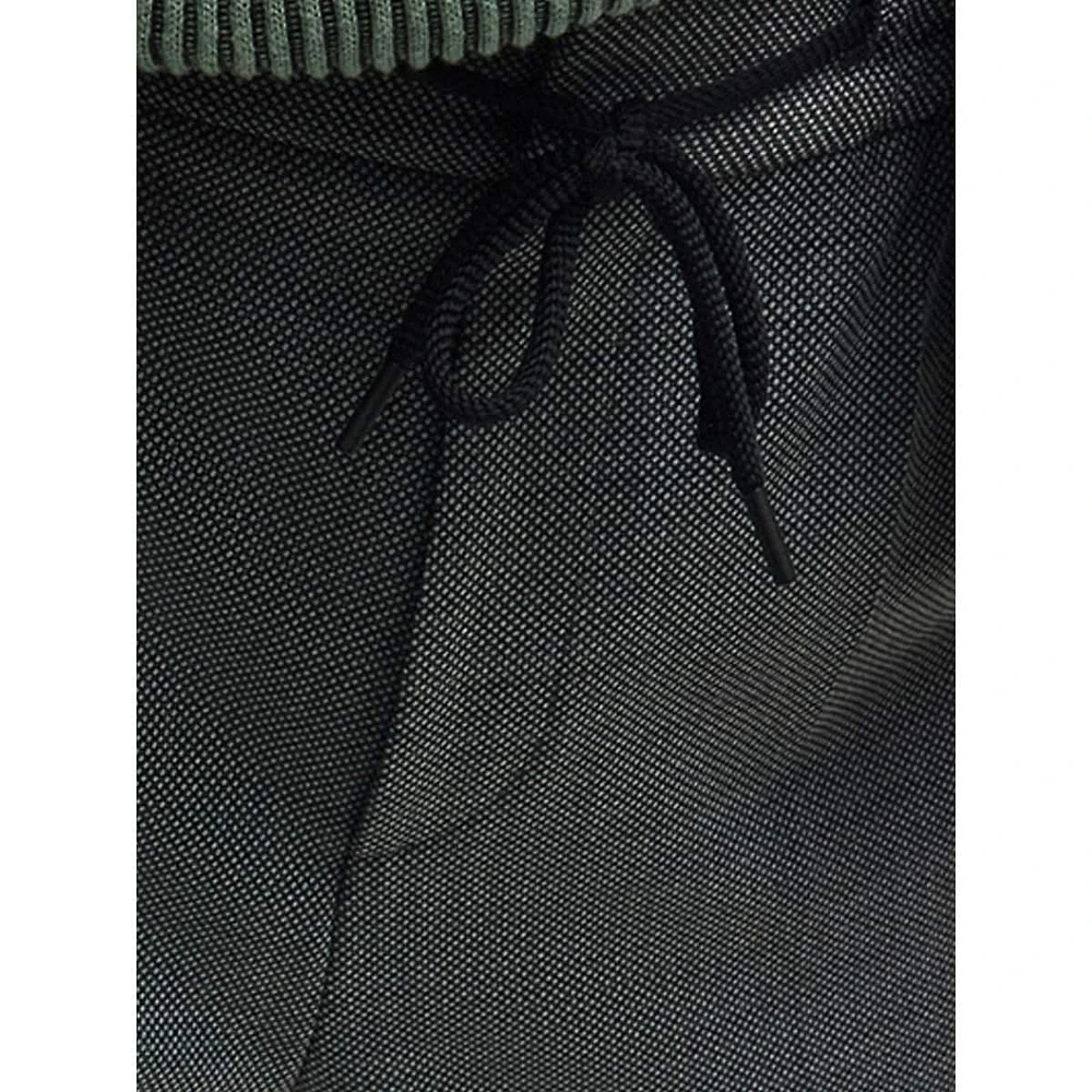 Extra-Slim-Fit Micro-Patterned Stretch Drawstring Trousers