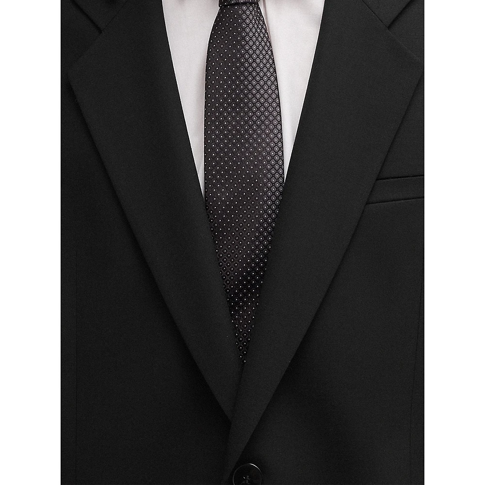 Modern-Fit Wool-Blend Poplin Suit Jacket