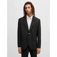 Modern-Fit Wool-Blend Poplin Suit Jacket