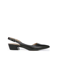 N5 Contour Banks Leather Slingback Pumps