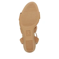 Genn Ignite Leather Wedge Sandals