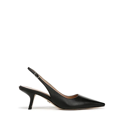 Bianka Leather Slingback Dress Pumps