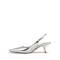 Bianka Metallic Slingback Dress Pumps