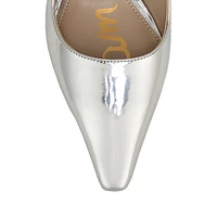 Bianka Metallic Slingback Dress Pumps