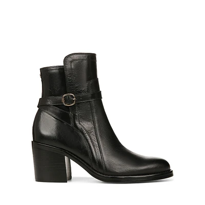 Simona Leather Ankle Booties