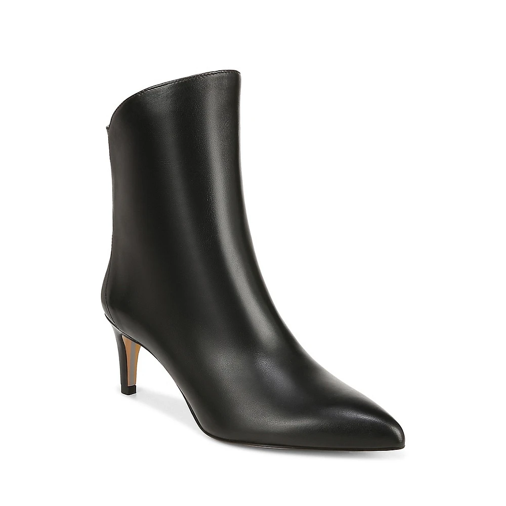 Usha Leather Ankle Boots