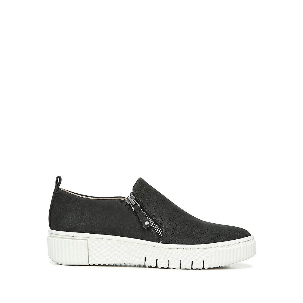 Women's Turner Side-Zip Slip-On Platform Sneakers