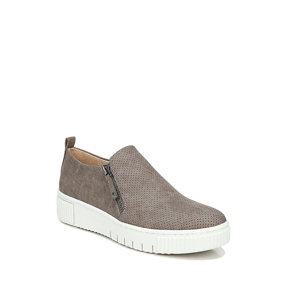 Women's Turner Side-Zip Slip-On Platform Sneakers