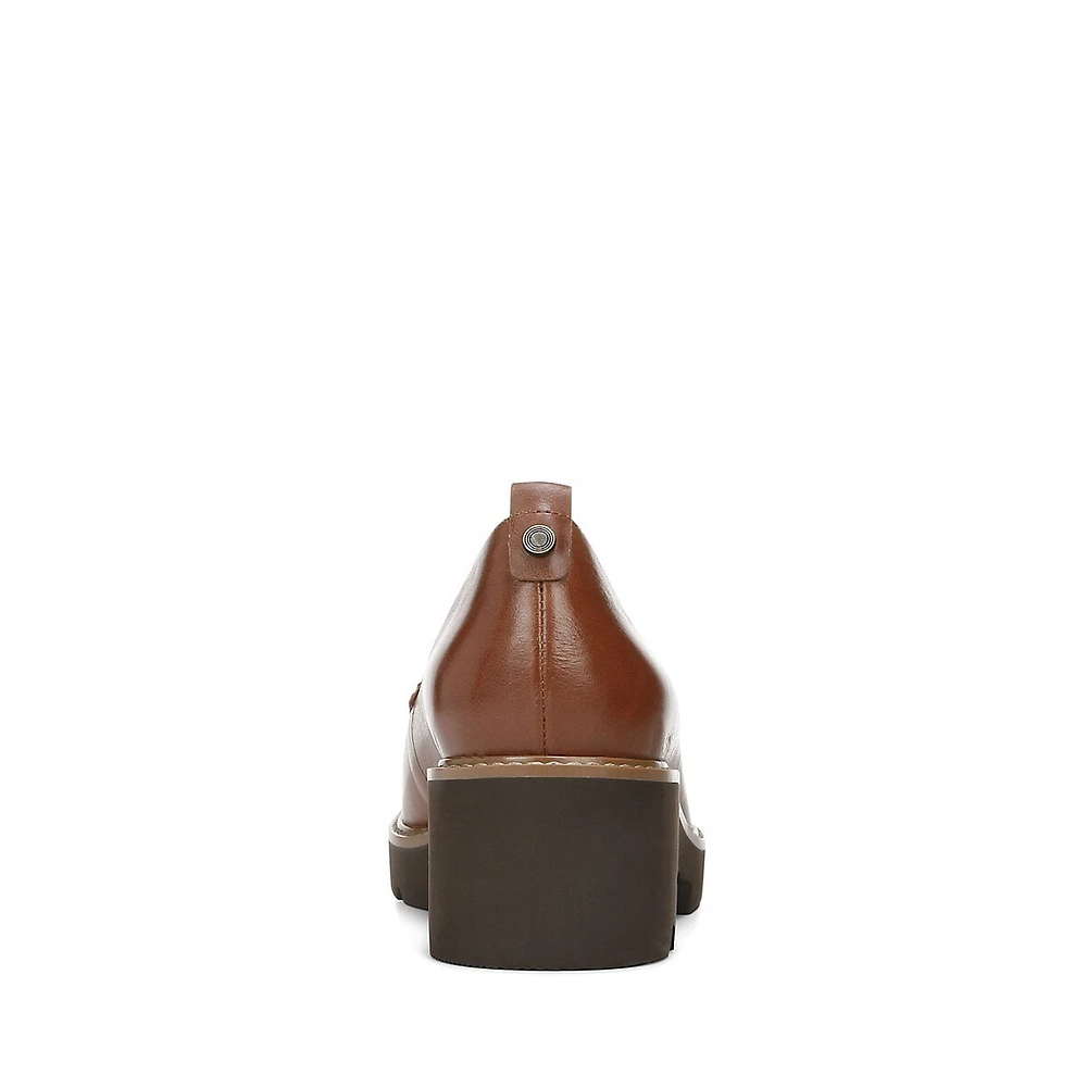 Premium Derry Leather Platform Loafers