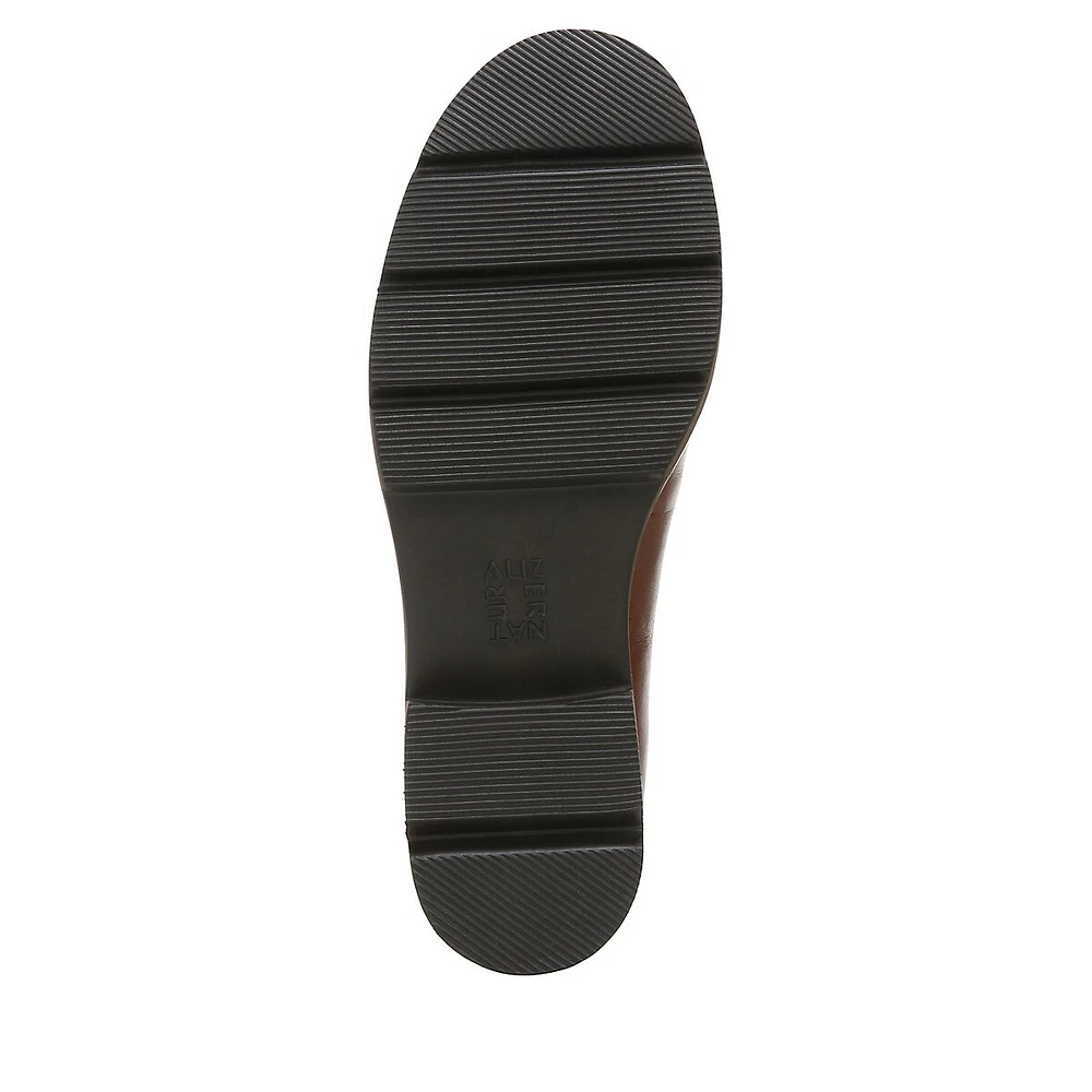 Premium Derry Leather Platform Loafers