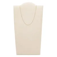 Women's Oh So Charming Gold-tone Stainless Steel Chain Necklace