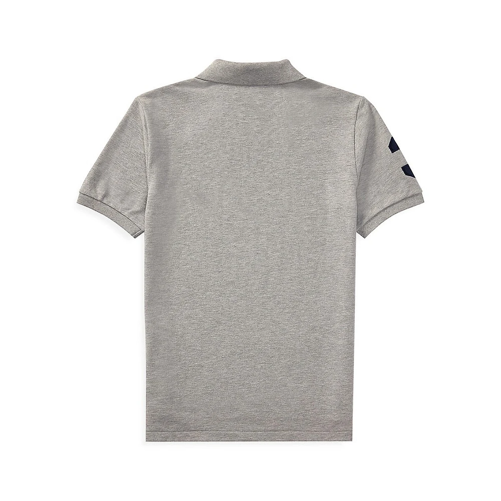 Boy's Iconic Mesh Polo Shirt