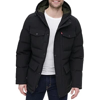 Arctic Cloth Hooded Parka