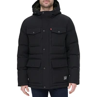 Arctic Cloth Hooded Parka