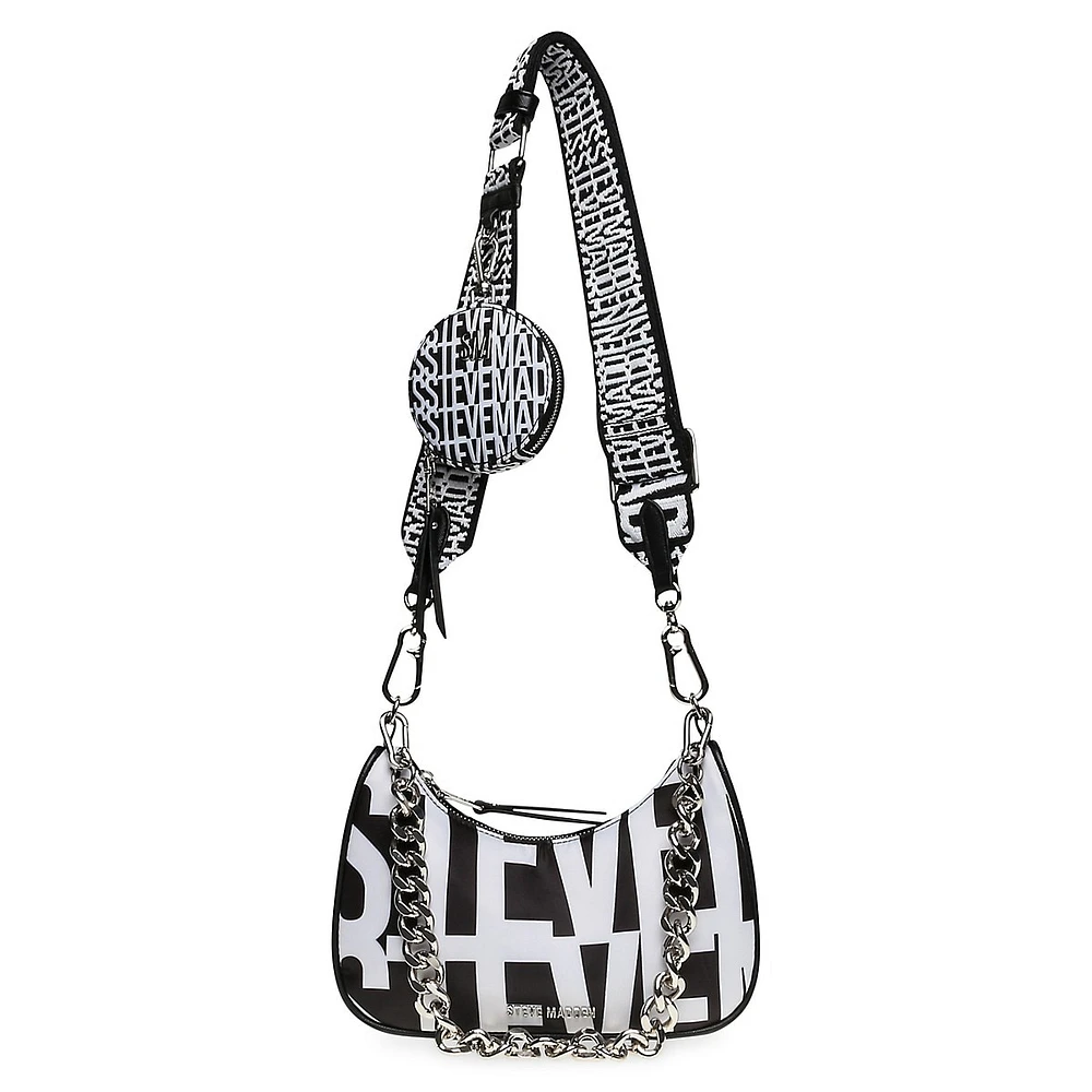 Bvisual Monogram Shoulder Bag With Pouch