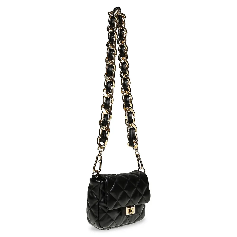 Bheara Quilted Foldover Crossbody
