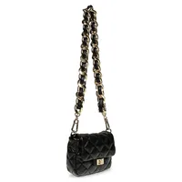 Bheara Quilted Foldover Crossbody