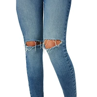 Good Legs Skinny-Fit Distressed Jeans