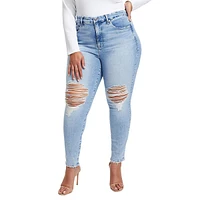 Good Legs Distressed Skinny Jeans