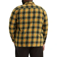 Big & Tall Classic Worker Check Shirt