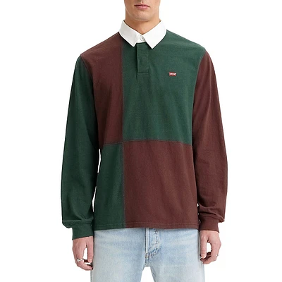 Classic Colourblock Rugby Shirt