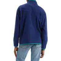 Barstow Fleece Snap-Up Top