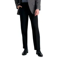 Straight-Fit Wrinkle-Free Dress Pants