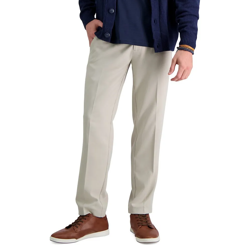 Haggar Coolright Performance Flex Straight-Fit Pants