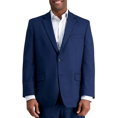 Classic-Fit Single-Breasted Suit Jacket