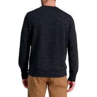 Textured Crewneck Sweatshirt