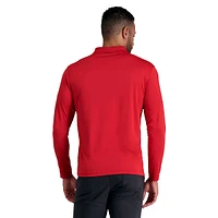 Long-Sleeve Interlock Polo Shirt