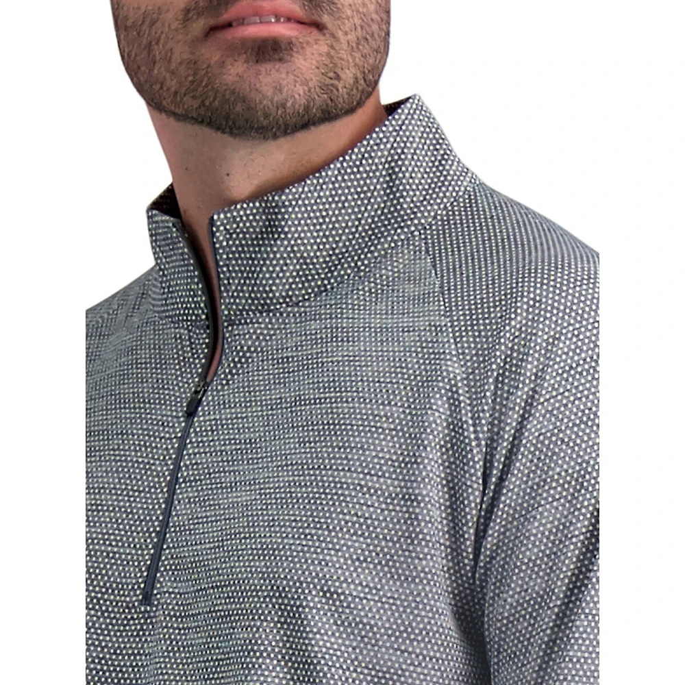 Quarter-Zip Long-Sleeve Pullover