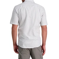 Plaid Short-Sleeve Shirt