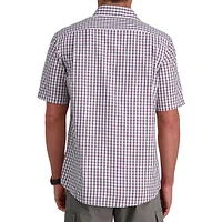 Plaid Short-Sleeve Shirt