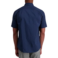 Urban Dot-Print Short-Sleeve Shirt