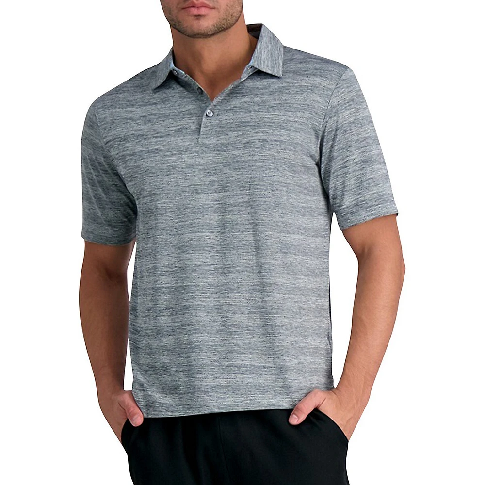 Mesh Jersey Polo Shirt